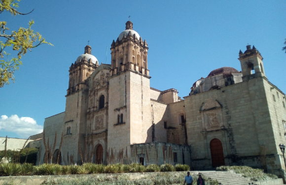 La città di Oaxaca de Juàrez, Messico